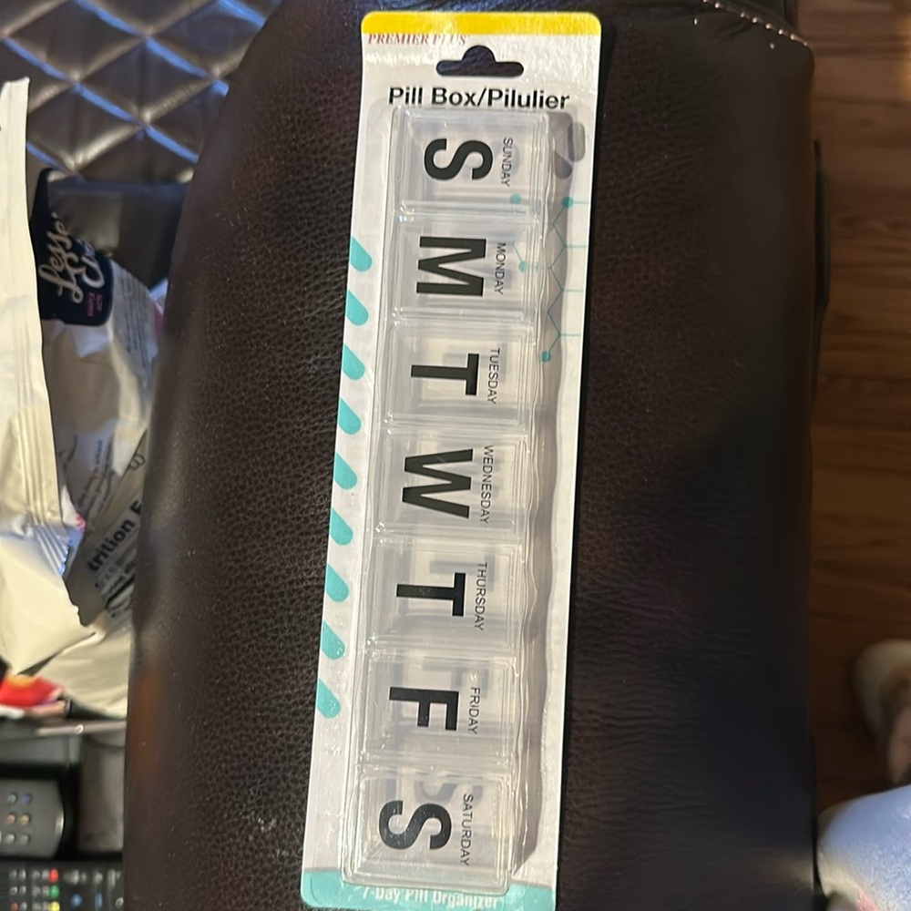 Pill box for the week
